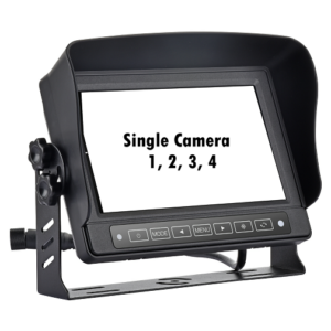 7" Quad Monitor Waterproof