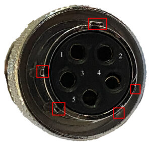 Caravan plug key alignment