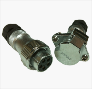 5 Pin Aopulo  Plug Socket Set