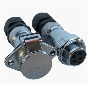 Aopulo 4 Pin Plug & Socket Set